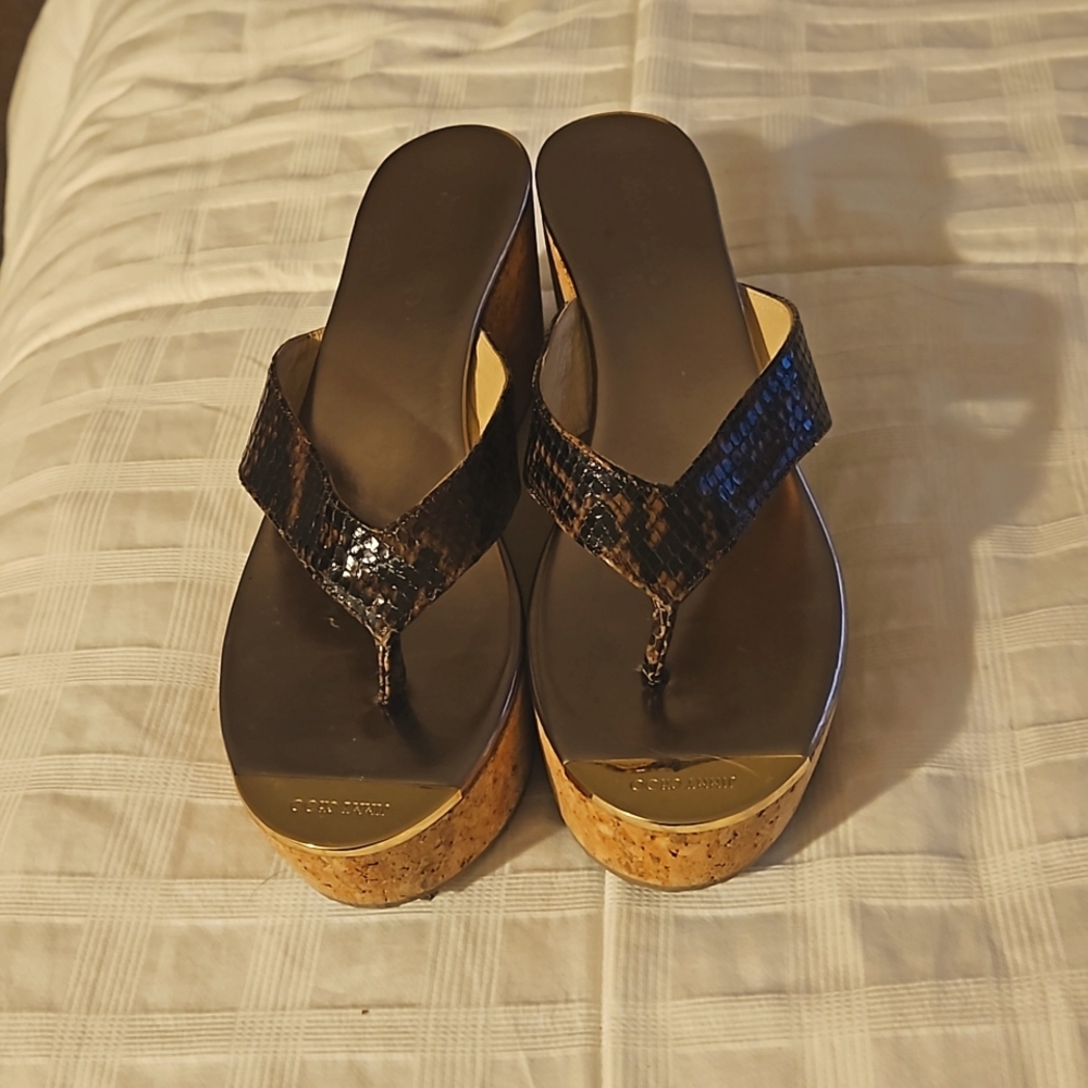 Jimmy Choos Wedge Sandle Heels
